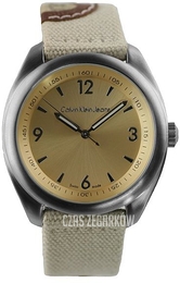 Calvin Klein Impulsive Szampański/Tkanina Ø42 mm K5811189