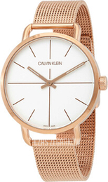 Calvin Klein CK Srebrny/Stal w kolorze różowego złota Ø42 mm K7B21626