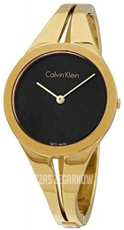 Calvin Klein Czarny/Stal w odcieniu złota Ø28 mm K7W2M511