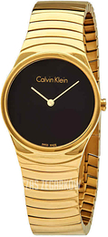 Calvin Klein Czarny/Stal w odcieniu złota Ø33 mm K8A23541