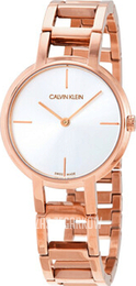 Calvin Klein Srebrny/Stal w kolorze różowego złota Ø32 mm K8N23646