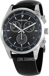 Calvin Klein Czarny/Skóra Ø43 mm KAM271C1