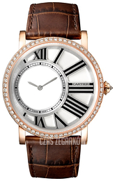 Cartier Rotonde De Cartier Biały/Skóra Ø42 mm HPI00635
