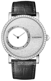 Cartier Rotonde De Cartier Biały/Skóra Ø42 mm HPI00636