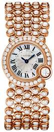 Cartier Ballon Blanc De Cartier Srebrny/18 karatowe różowe złoto Ø24.2 mm HPI00758