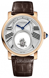 Cartier Rotonde De Cartier Srebrny/Skóra Ø45 mm W1556230