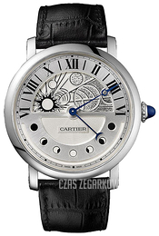 Cartier Rotonde De Cartier Biały/Skóra Ø30 mm W1556244