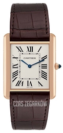 Cartier Tank Louis Srebrny/Skóra W1560017