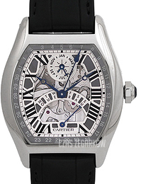 Cartier Tortue Szkieletowa tarczy/Skóra W1580048