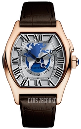 Cartier Tortue Srebrny/Skóra W1580049
