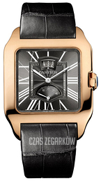 Cartier Santos Dumont Szary/Skóra W2020068