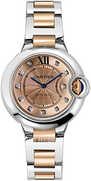 Cartier Ballon Bleu De Cartier Różowe złoto/18 karatowe różowe złoto Ø33 mm W3BB0002