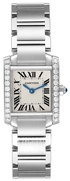 Cartier Tank Francaise Srebrny/Stal W4TA0008