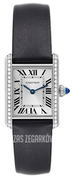 Cartier Tank Must de Cartier Srebrny/Satyna W4TA0016