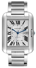 Cartier Tank Anglaise Srebrny/Stal W5310008