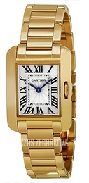 Cartier Tank Anglaise Srebrny/18 karatowe żółte złoto W5310014