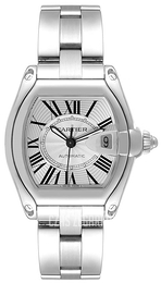 Cartier Roadster Srebrny/Stal 44.32x38.68 mm W62025V3