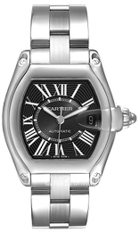 Cartier Roadster Czarny/Stal 44.32x38.68 mm W62041V3