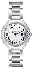 Cartier Ballon Bleu Srebrny/Stal Ø28.6 mm W69010Z4