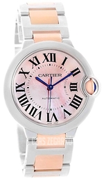 Cartier Ballon Blue Różowy/18 karatowe różowe złoto Ø33 mm W6920070