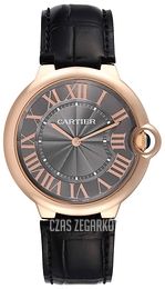 Cartier Ballon Blue Szary/Skóra Ø40 mm W6920089