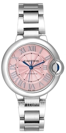 Cartier Ballon Blue Różowy/Stal Ø33 mm W6920100