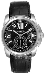 Cartier Calibre de Cartier Czarny/Skóra Ø42 mm W7100041