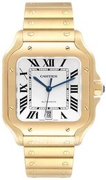 Cartier Santos De Cartier Srebrny/18 karatowe żółte złoto WGSA0029