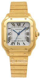 Cartier Santos De Cartier Srebrny/18 karatowe żółte złoto WGSA0030