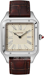 Cartier Santos Dumont Kremowy/Skóra WGSA0036