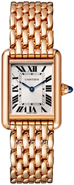 Cartier Tank Louis Srebrny/18 karatowe różowe złoto WGTA0023