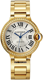 Cartier Ballon Bleu De Cartier Srebrny/18 karatowe żółte złoto Ø36 mm WJBB0043