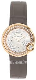 Cartier Ballon Blanc De Cartier Srebrny/Skóra Ø26 mm WJBL0006