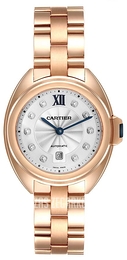 Cartier Cle De Cartier Srebrny/18 karatowe różowe złoto Ø35 mm WJCL0033