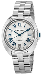 Cartier Calibre de Cartier Srebrny/Stal Ø35 mm WSCL0006
