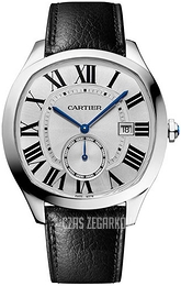 Cartier Drive De Cartier Srebrny/Skóra WSNM0022