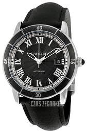 Cartier Ronde Szary/Skóra Ø42 mm WSRN0003