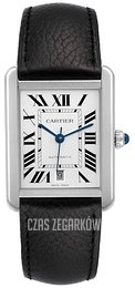 Cartier Tank Solo Biały/Skóra WSTA0029