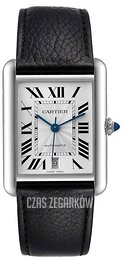 Cartier Tank Must De Cartier Srebrny/Skóra WSTA0040