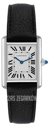 Cartier Tank Must De Cartier Srebrny/Skóra WSTA0041