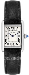 Cartier Tank Must De Cartier Srebrny/Skóra WSTA0042