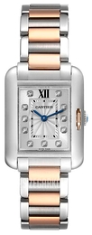 Cartier Tank Anglaise Srebrny/Stal WT100024