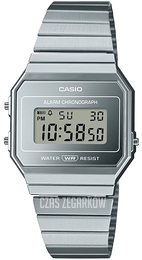 Casio Iconic Srebrny/Stal Ø35.5 mm A700WEV-7AEF