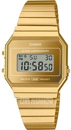 Casio Iconic Zloty/Pozlacana Ø35.5 mm A700WEVG-9AEF