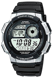 Casio Sport Ekran LCD/Żywica z tworzywa sztucznego Ø44 mm AE-1000W-1A2VEF