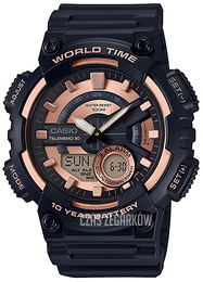 Casio Collection Wielokolorowy/Żywica z tworzywa sztucznego Ø46.6 mm AEQ-110W-1A3VEF