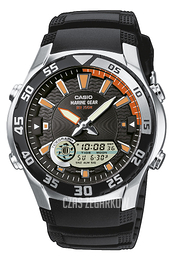 Casio Collection Czarny/Żywica z tworzywa sztucznego Ø45.5 mm AMW-710-1AVEF