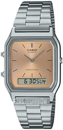 Casio Vintage Beżowy/Stal AQ-230A-4AMQYES