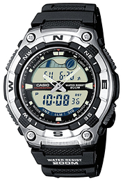 Casio Collection Żywica z tworzywa sztucznego Ø46 mm AQW-100-1AVEF