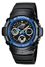 Casio G-Shock Czarny/Żywica z tworzywa sztucznego Ø46.4 mm AW-591-2AER